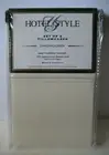 Hotel Style Pillowcase Set of 2 Standard Queen ~ 500 Thread Count NIB!!