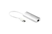StarTech.com 3-Port USB Hub with Ethernet, USB-A Ports, Gigabit Ethernet/GbE, USB 5Gbps, Bus-Powered, Portable Laptop USB 3.0 Hu
