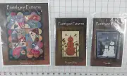 3 Pastthyme Patterns Wool Applique Strength Of Life Wool Pumpkin Pete Twinkle
