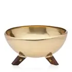 Godinger Zephyr Brass 10" Salad Bowl H1793