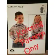 New Plymouth Yarn P619 Jelli Beenz Child's Pullover Sweater Knitting Pattern