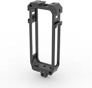#X3 Metal Bezel Motorcycle Riding Vlog Camera Rabbit Cage Premium and Durable New Replacement Parts for Insta360, black