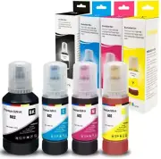 Premium Re-Fill Ink Kits T502 & T522 for Epson Eco-Tank Printers