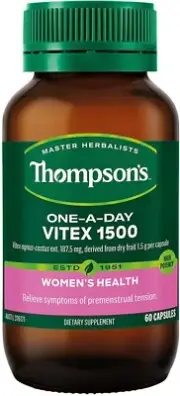 Thompsons One-A-Day Vitex 1500mg 60 Capsules