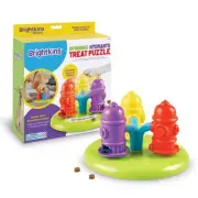 Brightkins Spinning Hydrants Interactive Treat Dispenser Puzzle Dog Toy