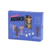 4pc Gift Republic Plant Pot Hunks Mini Statues Ornament Outdoor Garden Decor