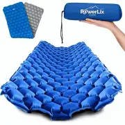 Sleeping Pad Inflatable Mat Ultralight Camping Backpacking Hiking Color Blue