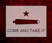 Come and Take it Stencil 2nd Amendment 11 x 8.5 Inches (834)