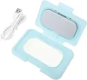 JOINPAYA Wipe Warmer Wipes Heater Diaper Warmer Home Thermostats Heater Diaper Wipe Heater Tissue Warmer Warm Wipe Warmer Wipe Heater Babywipes Abs Blue