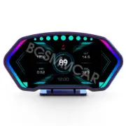 3.5in Car Dash HUD Head Up Display OBD GPS Speedometer MPH KMH LCD Digital Gauge (for: Honda Civic)