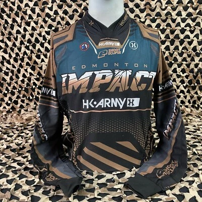NEW HK Army Freeline Paintball Jersey - Edmonton Impact NXL 2022 - Large