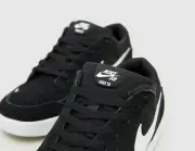Nike SB Force 58 "Black White" Mens Size 9.5