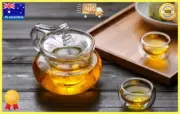 Glass Teapot With Glass Infuser 600ml With 2 Small Double Wall Tea Cup 50ml Deal