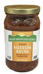 Green Mountain Gringo Medium Salsa 16 oz