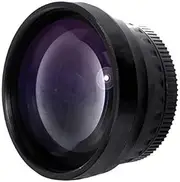 Optics 0.45x High Definition Wide Angle Conversion Lens for Canon PowerShot SX60 HS (Includes Ring Adapter)