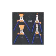 SP Tools 4Pcs of Circlip Plier Set - 2.2mm Tip Diameter Sets 40-100mm