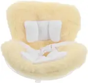 Milisten Miniature Car Seat for Dolls Plush Air Conditioner Vent Ornament Adorable and Comfortable Doll Chair for Car Interior Decoration Design for Safe Transport