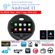 9" Android 11.0 Stereo Radio Player For Mini Cooper F55 F56 2014-2021 w/Carplay