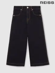 Reiss Indigo Myrtle 13-14 yrs Wide-Leg Jeans (AN1115) | $120