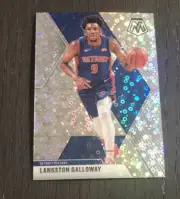 2019-20 Mosaic LANGSTON GALLOWAY #47 SP Fast Break Prizm Pistons