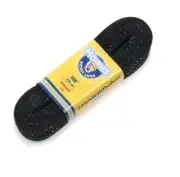 Howies Black Waxed Hockey Skate Laces Waxed 72", 84", 96", 108", 120"