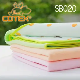 COTEX可透舒 幼兒防尿毯 兒童圓點毛巾絨止尿墊 防尿墊 尿布墊SB020