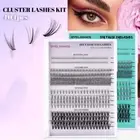 404Clusters DIY Dense Lash Clusters Wispy Eyelash Extension Makeup
