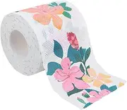 Anneome 2 Rolls Printed Roll Paper Colored Napkins Home Toilet Pink Bathroom Accessories Colored Tissue Paper Reel Paper Bathroom Tissue Paper Banya Cap Virgin Wood Pulp