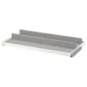 KOMPLEMENT pull-out tray with shoe insert, white/light grey, 100x58 cm