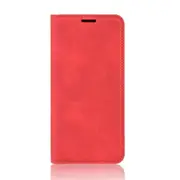 Retro-skin Business Magnetic Suction Leather Case with Wallet & Card Slot & Holder For Redmi Note 7