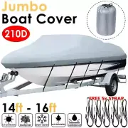 Boat Cover Heavy Duty Marine Grade Trailerable Jumbo Boat Cover Boat Protector