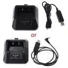 UV-5R USB Battery Charger for Baofeng UV-5R UV-5RE DM-5R Walkie Talkie Ham Radio