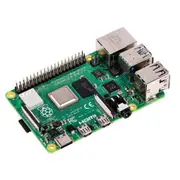 Raspberry Pi SC0193 4 Model B 2GB LPDDR4 FIRST 28nm-Based Quad Core 1.5G Dual Micro HDMI Video Output Dual Band WIFI Bluetooth 2 xUSB 3.0/2.0 POE Ethernet (POE Hat Need Purchase Separately) [SC0193]