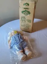 1985 cabbage patch doll With Unique Mail Order Package NEW Paper Still Behind...