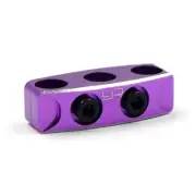 NEW Yeah Racing YA-0487PP Aluminum Case 12-14 Gauge Wire Guard Clamp Type B Purp