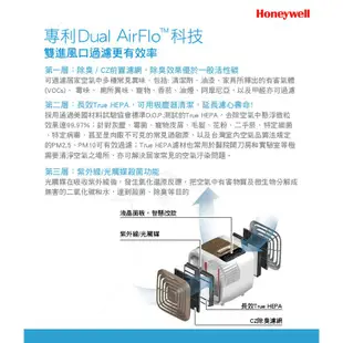 美國Honeywell 智慧型抗敏殺菌空氣清淨機HAP-802WTW HAP-802