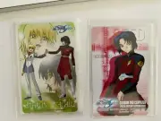 Set of 2 Mobile Suit Gundam SEED Destiny Telephone Card: Athrun & Cagalli