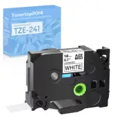 1PK Black/White Tape 3/4" TZ TZe 241 Compatible for Brother P-touch Label Maker