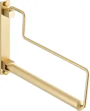 NEWRAIN Clothes Drying Rack, Laundry Racks for Drying Clothes, Wall Mounted Swing Arm Clothes Hanger for Laundry Room, Garage, Indoor & Outdoor Use,Brushed Gold
