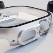 Silver Hard PC Plastic Screen Protector Case for Apple Watch Ultra 49mm