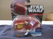 Star Wars Hot Wheels Die Cast Starships - Rey's Speeder