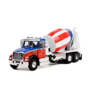 Greenlight Licensed 1:64 Scale Mack Granite Cement Mixer 2019 Diecast Model Truck