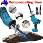 Cordless Electric Reciprocating Saw 4 Blades Cutting For 18V Makita Battery AU