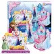 【TDL】冰雪奇緣艾莎安娜公主立體場景拼圖玩具 621007(平輸品)