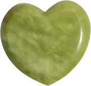 PLAFOPE Compact Jade Scraping Tool Face Eye Massager Natural Stone Smooth Edges for Muscle Massage
