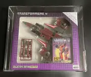 Takara Transformers Collector's Edition Destron D-57 Thrust AFA 8.0