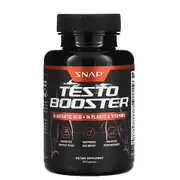 Snap Supplements Testo Booster, 60 Caps (Pack of 1)