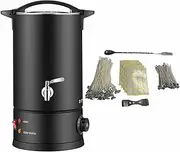 10L Candle Wax Heater Black with Tap and Accessories - Candle Wax Melter