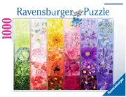 Gardener's Palette Flowers 1000 piece Puzzle Ravensburger New sealed softclick