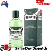 PRORASO EUCALYPTUS & MENTHOL REFRESH AFTERSHAVE LOTION 400ML